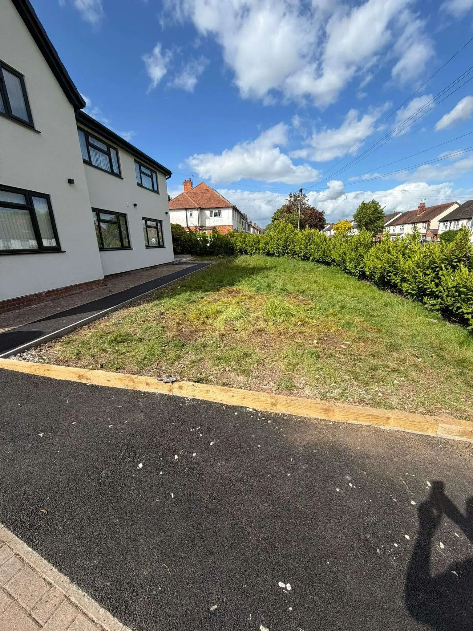 Kerbside finish